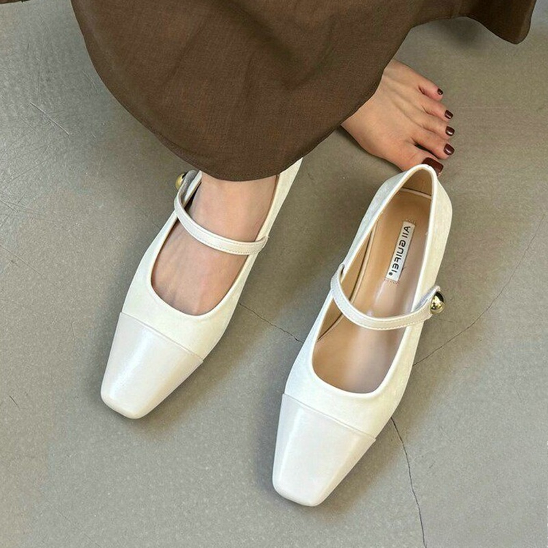 メアリージェーンシューズ女性用エレガントチャンキーシューズド - Slingback Pumps Women のレビューと価格