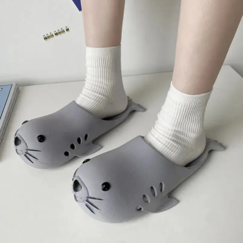 ハウスクラウドスリッパ レディース 夏用サンダル 漫画の海獅 - Women'S Shoes Cloud のレビューと価格