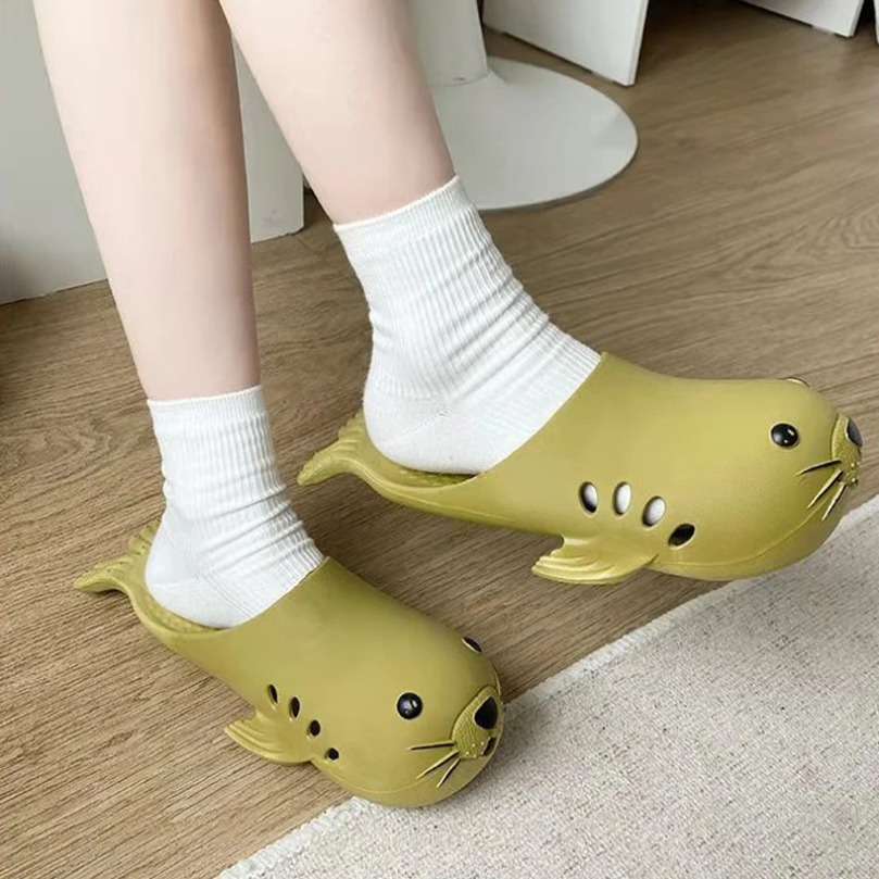 ハウスクラウドスリッパ レディース 夏用サンダル 漫画の海獅 - Women'S Shoes Cloud のレビューと価格