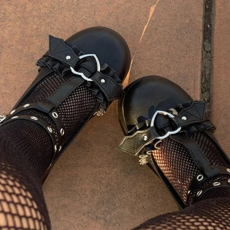 新しいスイートハートバックルウェッジメアリージェーンズ女性ピ - Women'S Shoes Popular のレビューと価格