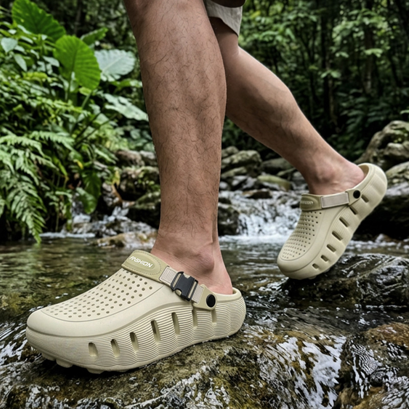 コンフォートプラットフォームミックスカラーブランドクロッグメ - Women'S Shoes Cloud のレビューと価格