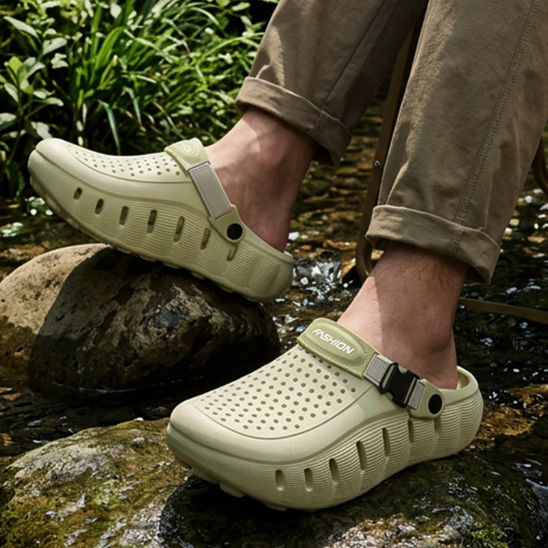 コンフォートプラットフォームミックスカラーブランドクロッグメ - Women'S Shoes Cloud のレビューと価格