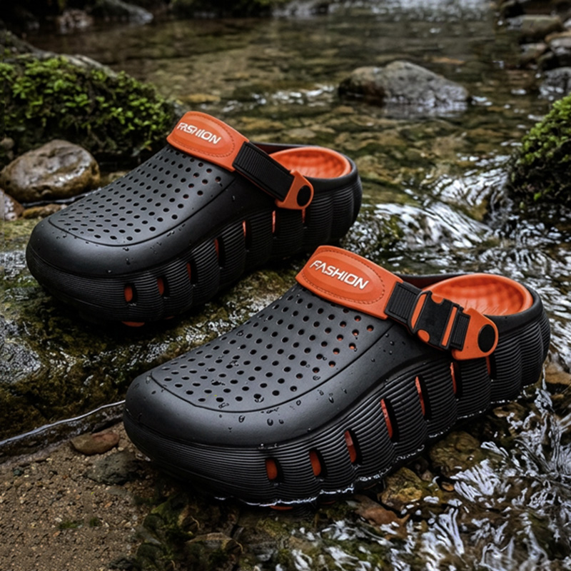 コンフォートプラットフォームミックスカラーブランドクロッグメ - Women'S Shoes Cloud のレビューと価格