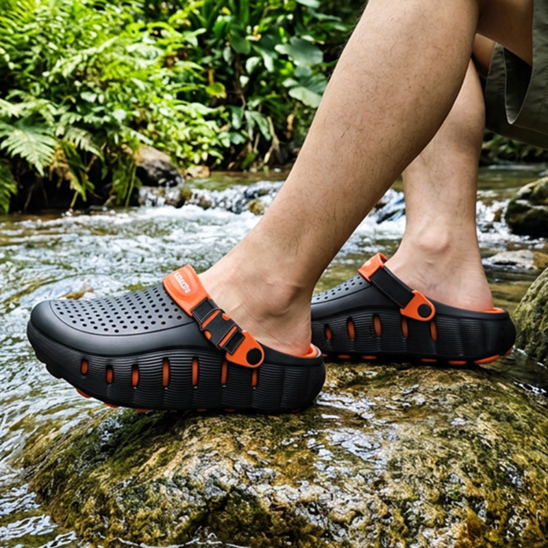 コンフォートプラットフォームミックスカラーブランドクロッグメ - Women'S Shoes Cloud のレビューと価格