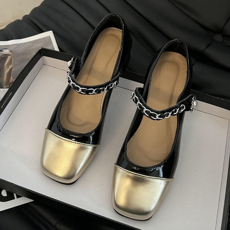 2026年 パールクラスプ 厚底ハイヒール ブラック ホワイ - Slingback Pumps Women のレビューと価格