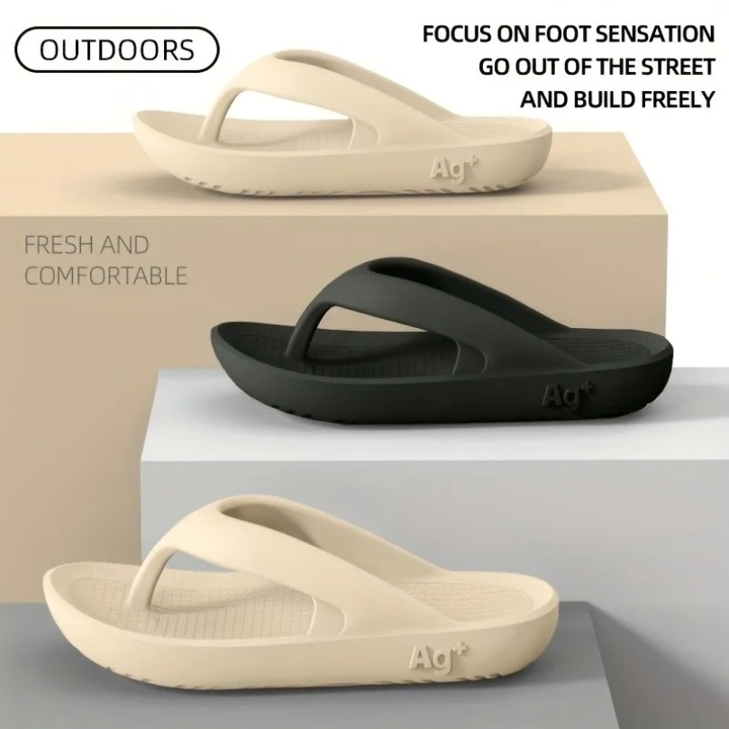 メンズホームフリップフロップクラウドサンダル夏用ソフトスリッ - Women'S Shoes Cloud のレビューと価格