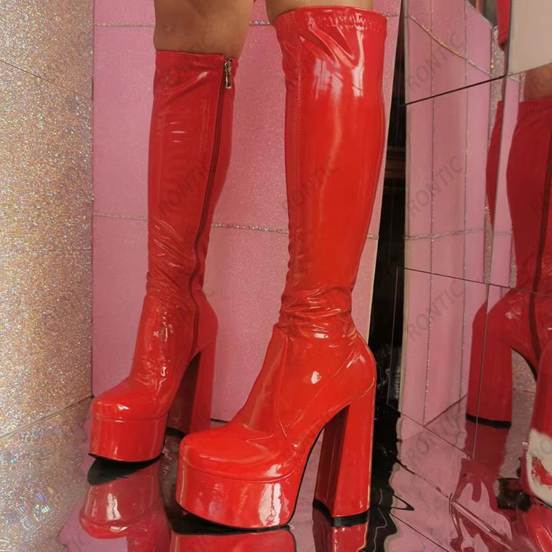 女性のための手作りの丸いつま先の靴,柔軟なサイドジッパー付き - Zip Up Boots Short のレビューと価格