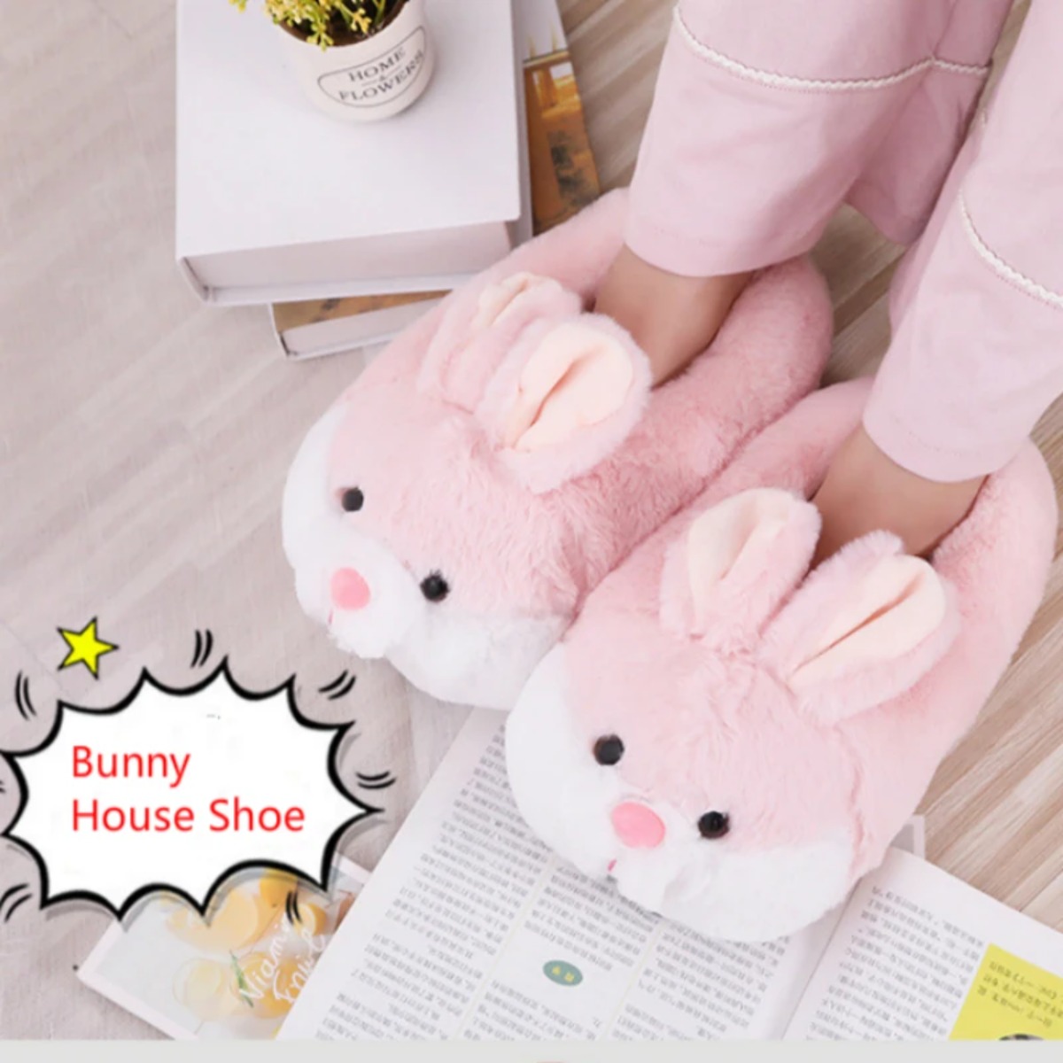 女性用ハウスファー スリッパ カジュアル キュート 3Dデザ - Women'S Shoes Popular のレビューと価格
