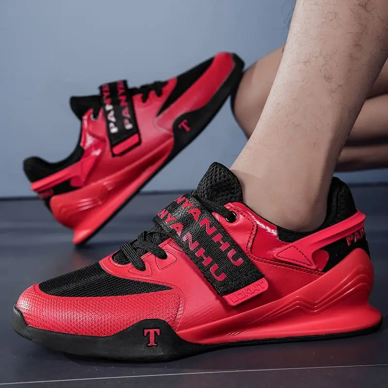 プロの男性用ウェイトリフティングシューズ、バランスの取れたハ - Women'S Shoes Weightlifting のレビューと価格