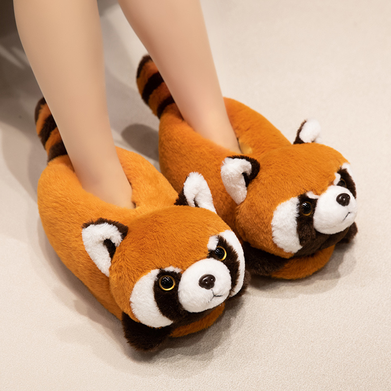 クリスマスエルクぬいぐるみスリッパ 女性用 冬用 暖かいファ - Women Shoes Us To Eu のレビューと価格