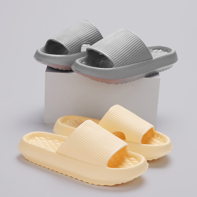 厚底クラウドスリッパ女性ソフトソール Eva 屋内スライドカ - Women'S Shoes Cloud のレビューと価格
