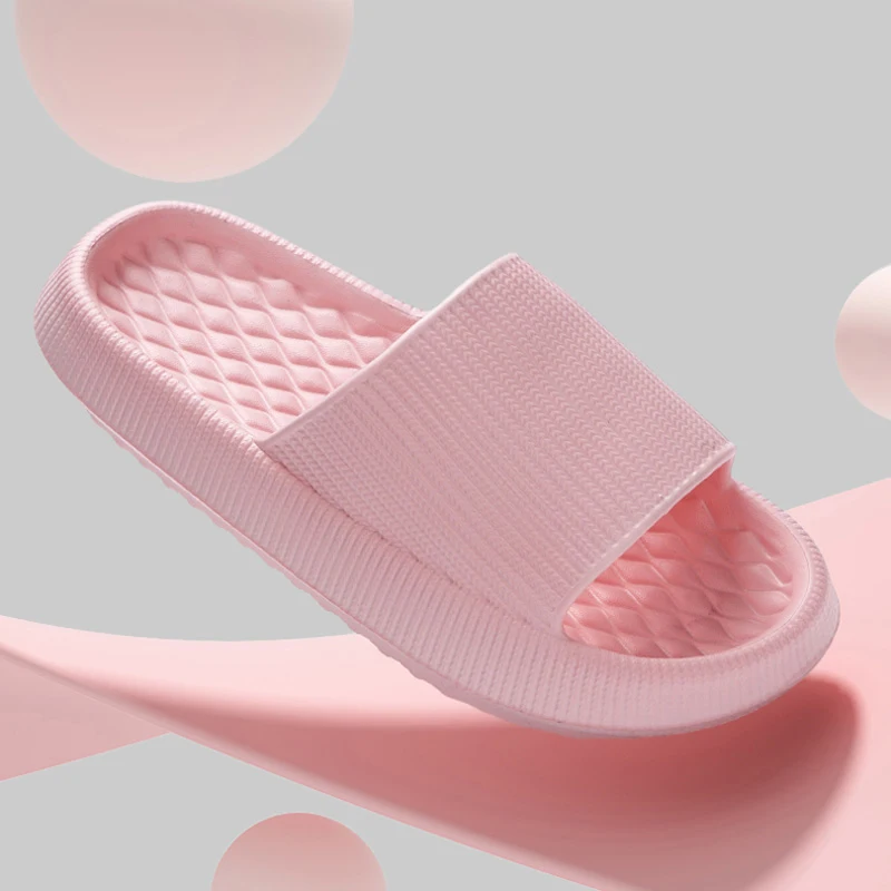 厚底クラウドスリッパ女性ソフトソール Eva 屋内スライドカ - Women'S Shoes Cloud のレビューと価格