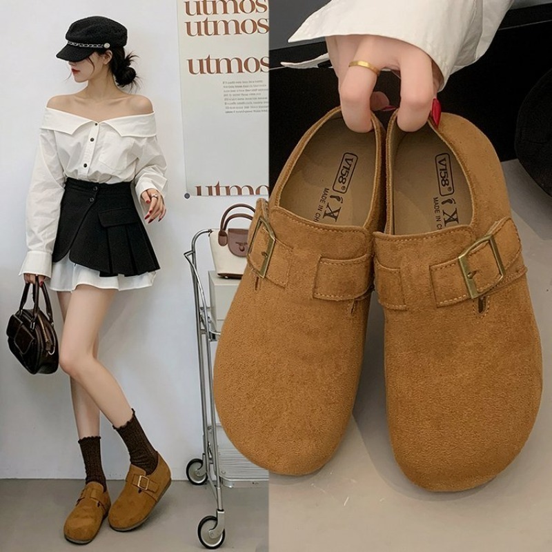 レディース スエード クローズドバック ビルケンシューズ ス - Women'S Shoes Popular のレビューと価格