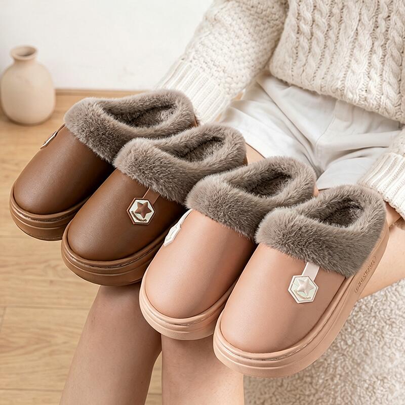 ソフトクラウド厚底ファーリー室内スリッパ レディース 冬 2 - Women'S Shoes Cloud のレビューと価格