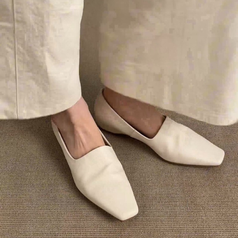 レトロフラットローファー レディース スリッポン ブリティッ - Slingback Pumps Women のレビューと価格